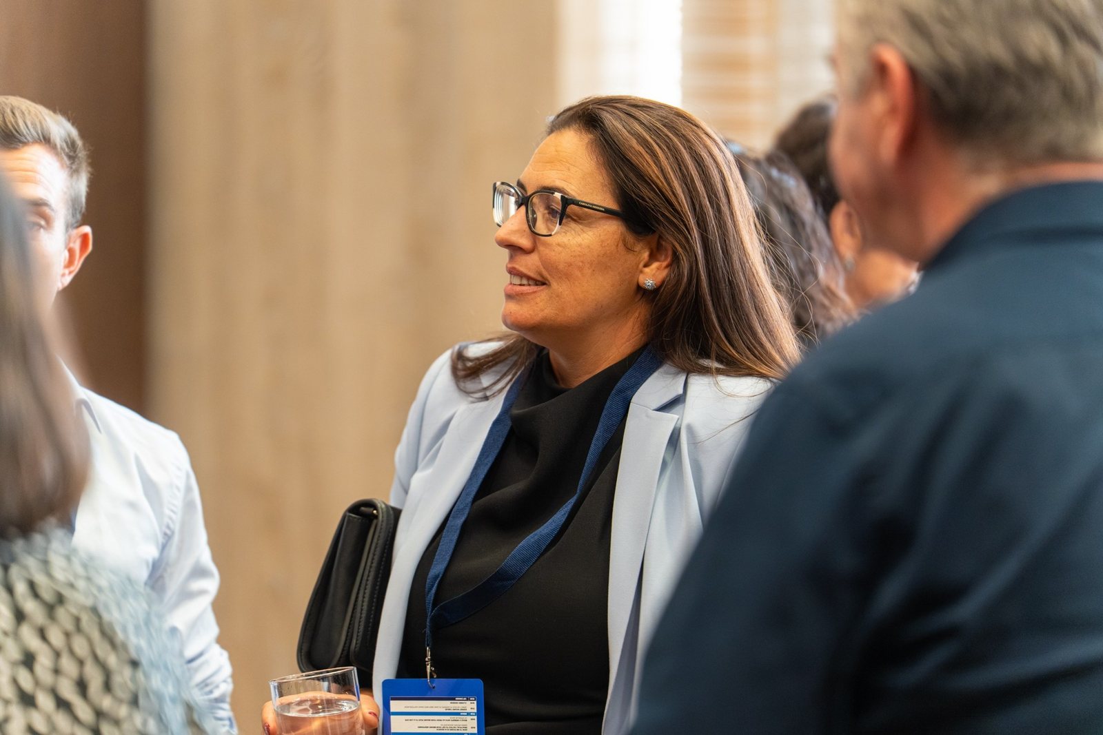Attendees exchanging ideas at LEDEX Forum